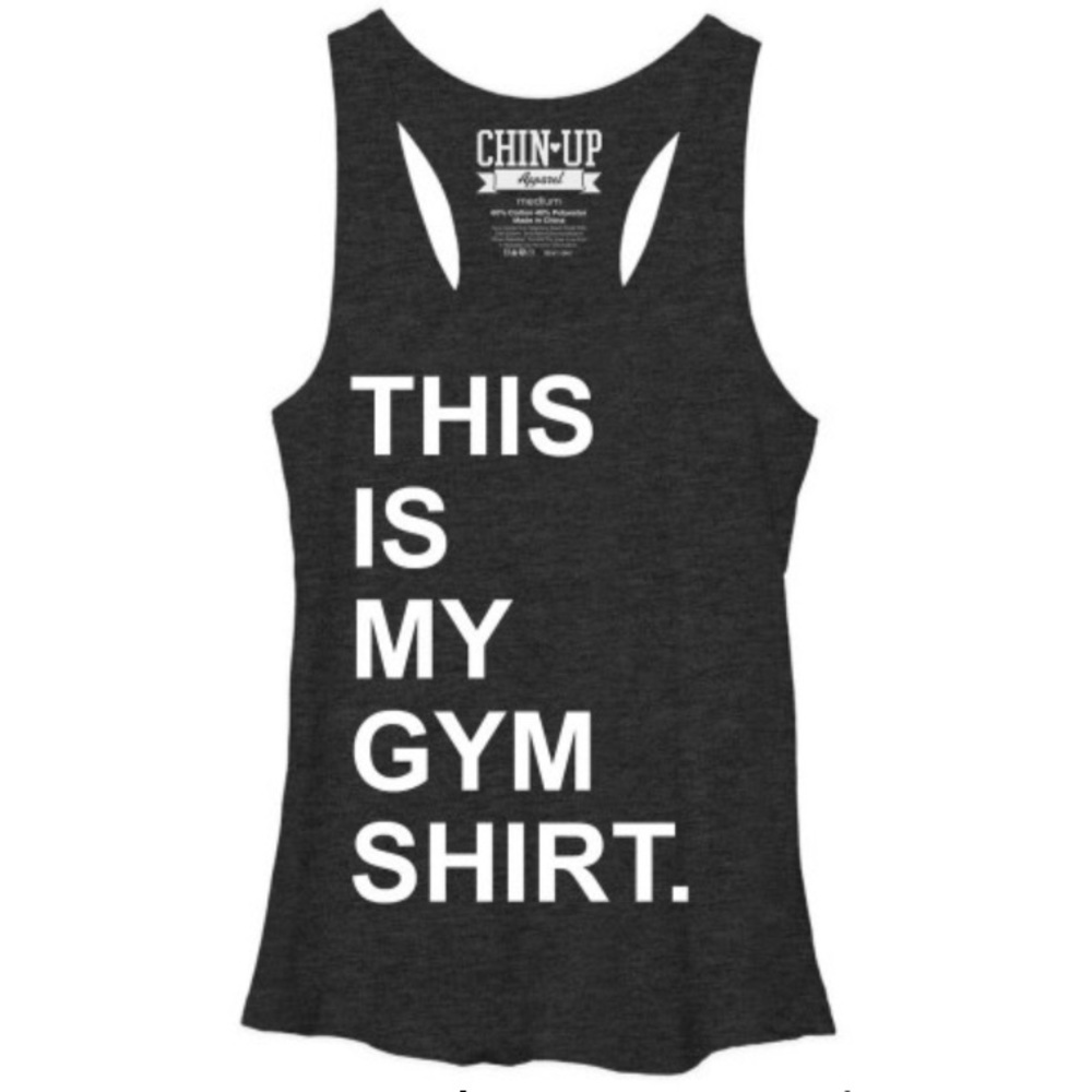This is my gym shirt tanktop